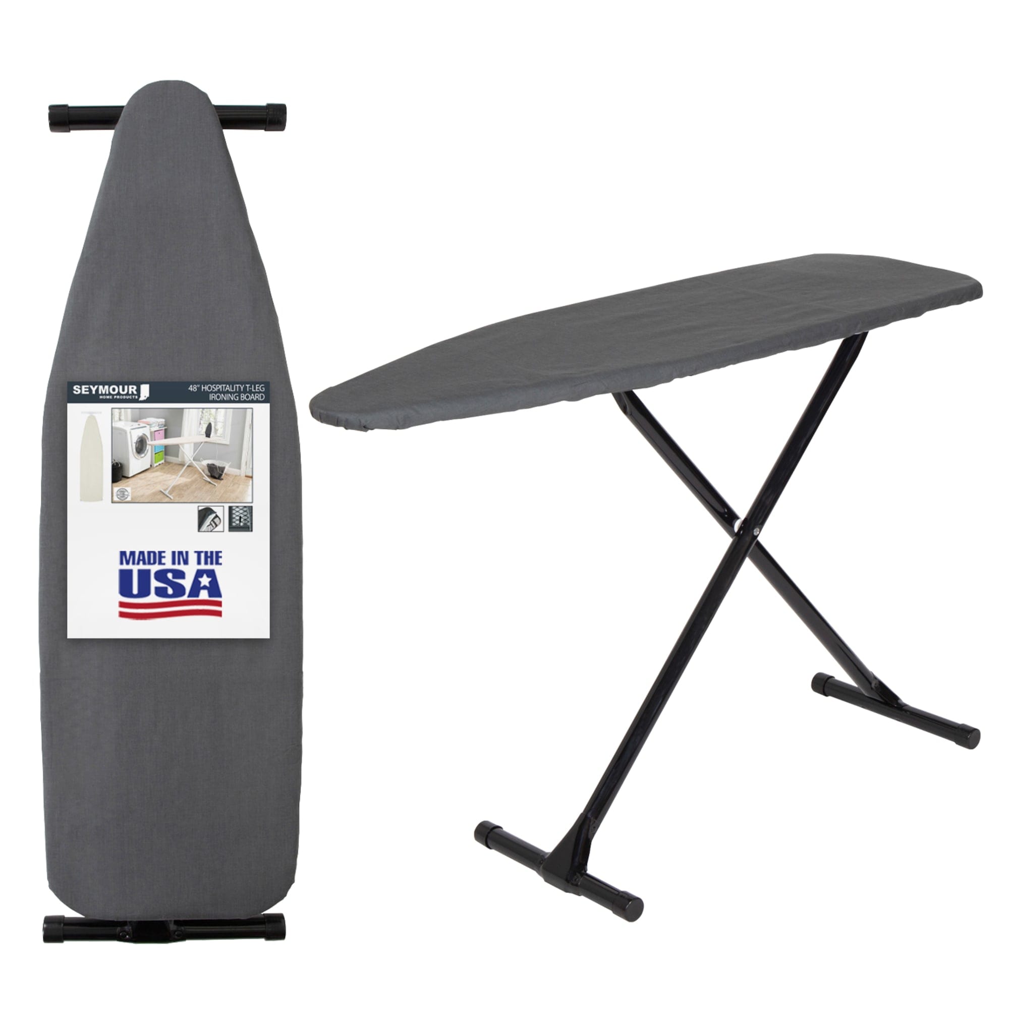 Seymour Home Products Wardroboard, Adjustable Height Ironing Board, Charcoal $30.00 EACH, CASE PACK OF 1