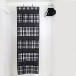 Load image into Gallery viewer, Home Basics Plaid 20 Pocket Non-Woven Over the Door Shoe Organizer, Black $5.00 EACH, CASE PACK OF 12
