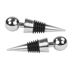 Home Basics Stainless Steel Stay Fresh Wine and Beverage Bottle Stoppers $3.00 EACH, CASE PACK OF 36