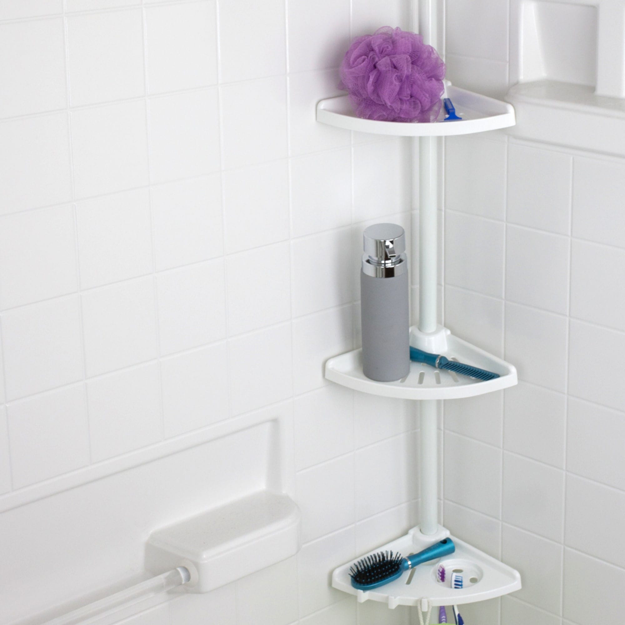 Home Basics 4 Tier Corner Shelf $12.00 EACH, CASE PACK OF 10