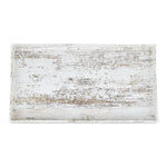 Load image into Gallery viewer, Home Basics Antique Wood Look Farmhouse Rustic Vintage Plastic Nesting Decorative Vanity Tray, White $5.00 EACH, CASE PACK OF 8
