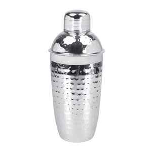 Home Basics Hammered Stainless Steel 750 ml Cocktail Shaker $5.00 EACH, CASE PACK OF 12
