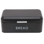 Load image into Gallery viewer, Home Basics Apex Metal Bread Box, Black $25.00 EACH, CASE PACK OF 4
