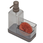 Load image into Gallery viewer, Home Basics 13.5 oz. Plastic Soap Dispenser with Sponge Compartment, Bronze $6.00 EACH, CASE PACK OF 12
