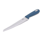 Load image into Gallery viewer, Michael Graves Design Comfortable Grip 8 Inch Stainless Steel Serrated Bread Knife, Indigo $3.00 EACH, CASE PACK OF 24
