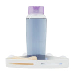 Load image into Gallery viewer, Home Basics Serenity Small Corner Bath Caddy with Suction $2.00 EACH, CASE PACK OF 24
