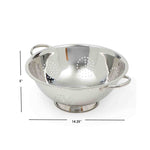 Load image into Gallery viewer, Home Basics 7 QT Stainless Steel  Deep Colander $5.00 EACH, CASE PACK OF 12
