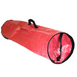 Load image into Gallery viewer, Home Basics Textured PVC Christmas Wrap Storage Bag, Red $4.00 EACH, CASE PACK OF 12
