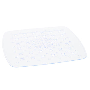 Home Basics Small PVC Sink Mat, Clear $2.00 EACH, CASE PACK OF 24