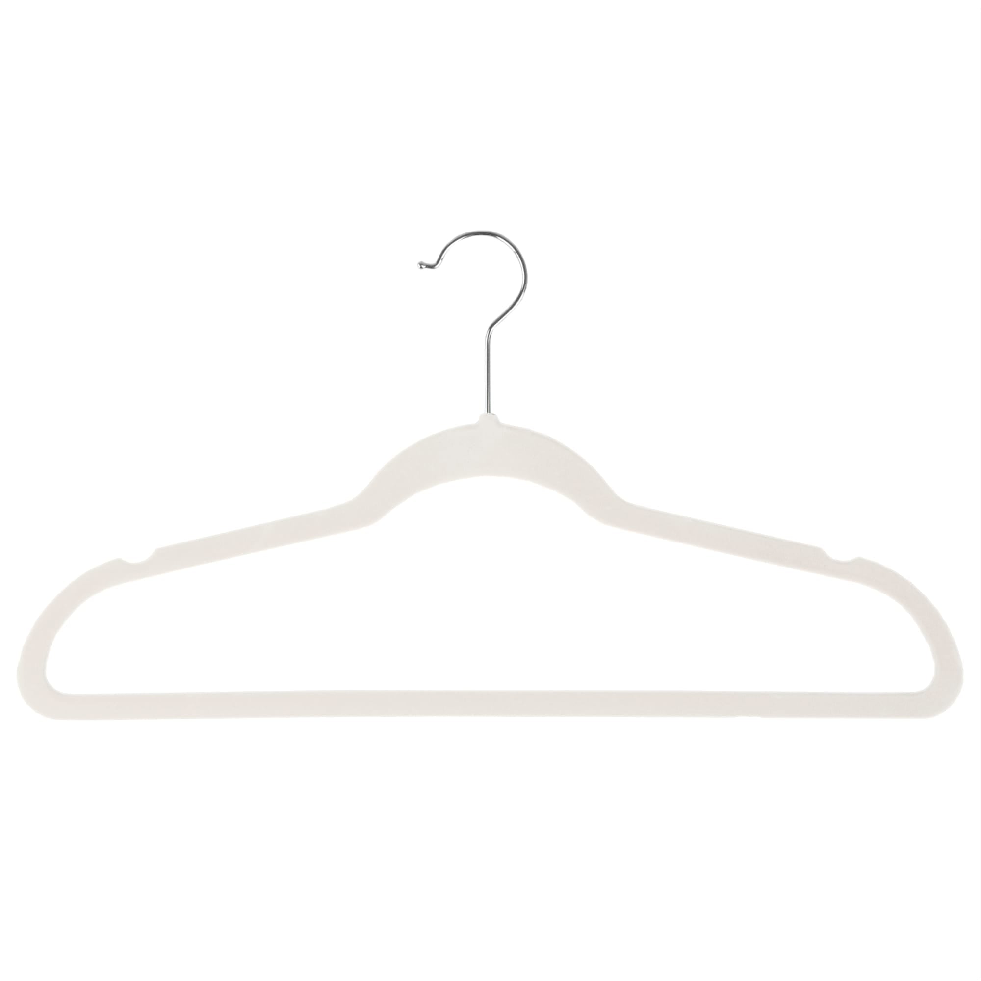 Home Basics Velvet Flocked Suit Hanger, (Pack of 25), Ivory $8.00 EACH, CASE PACK OF 8