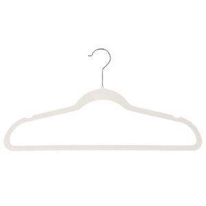 Home Basics Velvet Flocked Suit Hanger, (Pack of 25), Ivory $8.00 EACH, CASE PACK OF 8