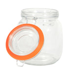 Load image into Gallery viewer, Home Basics 34 oz. Glass Pickling Jar with Wire Bail Lid and Rubber Seal Gasket $3.00 EACH, CASE PACK OF 12
