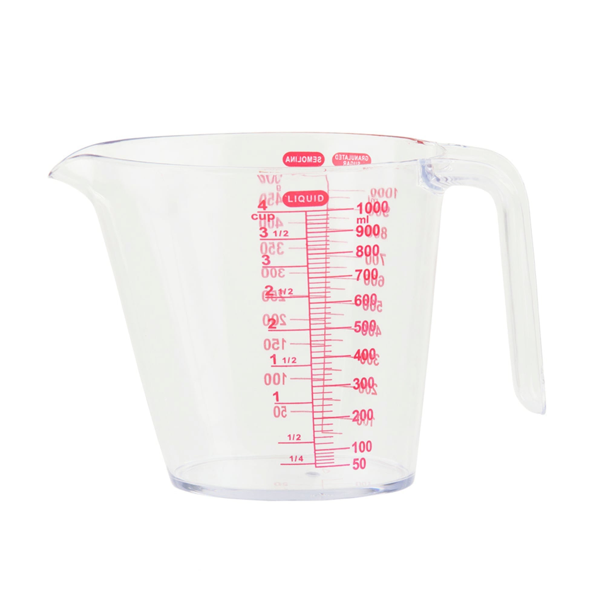 Measuring cup for oil, brake fluid and non-acidic fluids, high density  polyethylene, 1 litre, HAZET