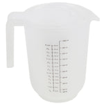 Load image into Gallery viewer, Home Basics Precise Pour 3 Piece Plastic Measuring Cup Set with Short Easy Grip Handles, Clear $2.50 EACH, CASE PACK OF 24
