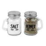 Load image into Gallery viewer, Home Basics Salt and Pepper Mason Jar Set $3.00 EACH, CASE PACK OF 24
