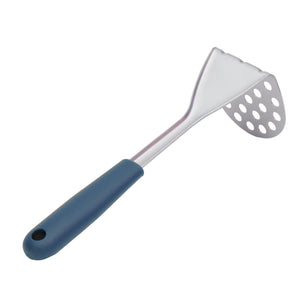 Michael Graves Design Comfortable Grip Vertical Handle Manual Stainless Steel Potato Masher, Indigo $4.00 EACH, CASE PACK OF 24