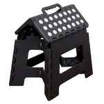 Load image into Gallery viewer, Home Basics Small Plastic Folding Stool with Non-Slip Dots $6.00 EACH, CASE PACK OF 12
