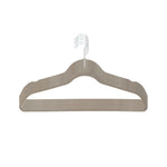 Load image into Gallery viewer, Home Basics 10-Piece Velvet Hangers, Grey $4.00 EACH, CASE PACK OF 12
