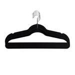 Load image into Gallery viewer, Home Basics Velvet Hanger, (Pack of 10), Black $4.00 EACH, CASE PACK OF 12
