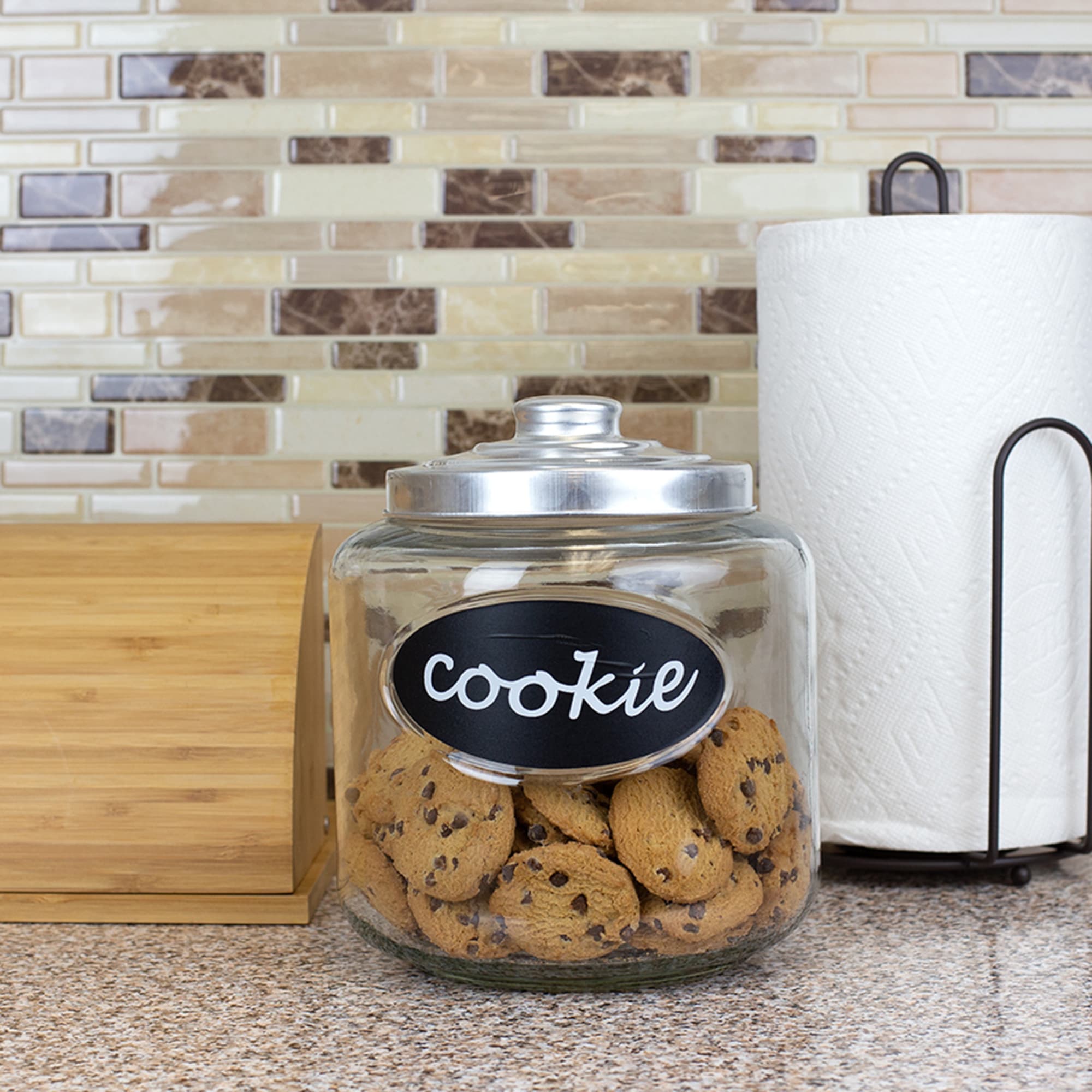 Great Choice Products Glass Food Storage Jars Containers Cookie