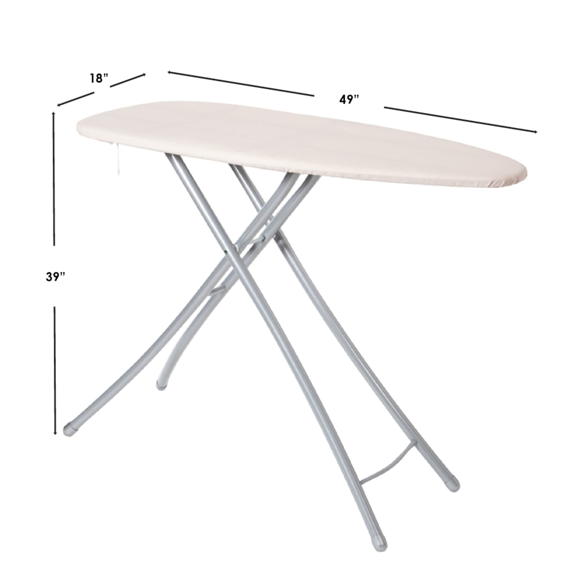 Seymour Home Products Adjustable Height, Wide Top Ironing Board, Linen Beige $50 EACH, CASE PACK OF 1