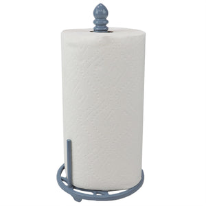 Home Basics Iris Freestanding Cast Iron Paper Towel Holder with Tear Bar, Slate $8.00 EACH, CASE PACK OF 3