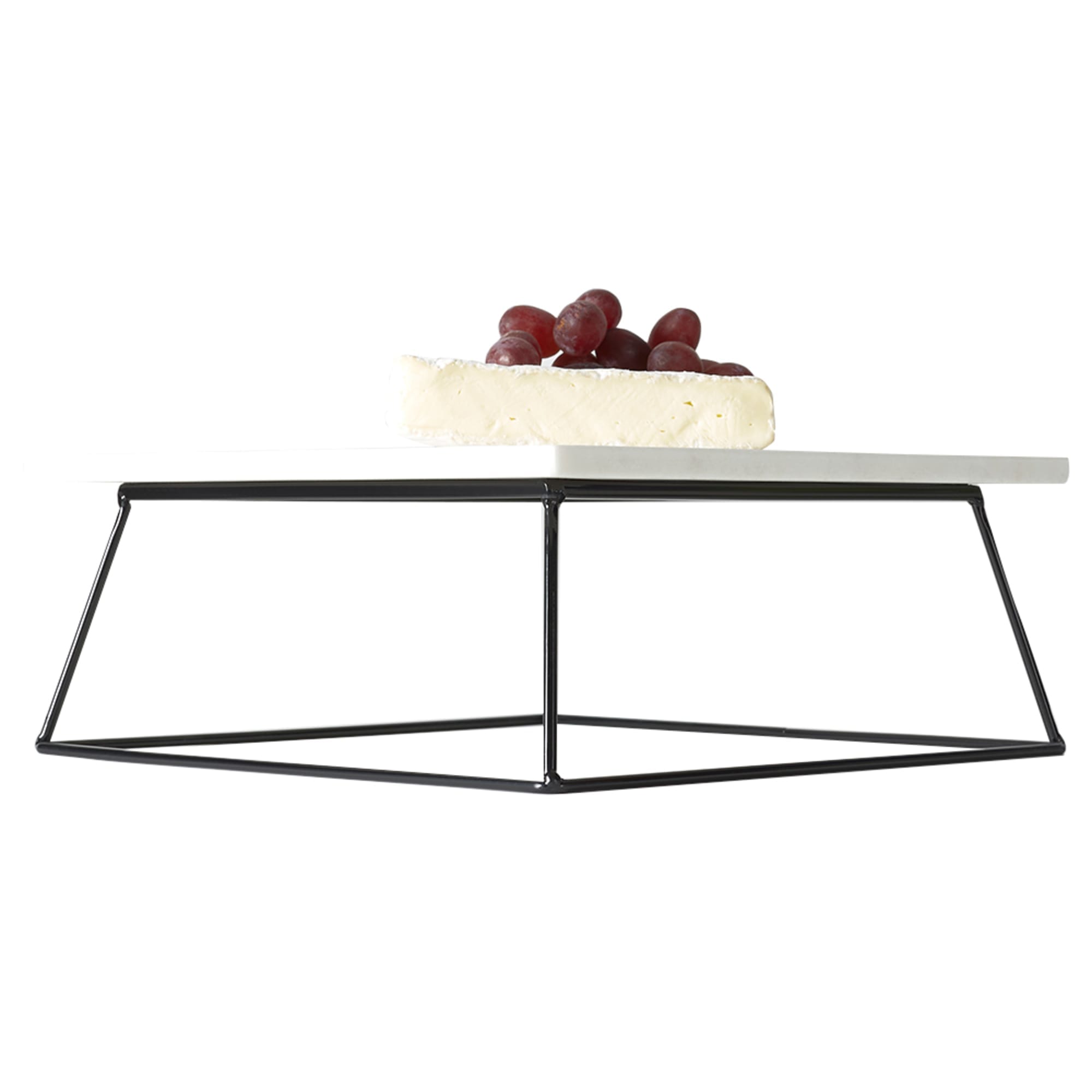 Sophia Grace Square Marble Table Riser, White/Black $15.00 EACH, CASE PACK OF 4