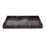 Load image into Gallery viewer, Home Basics Faux Marble Vanity Tray, Black $12.00 EACH, CASE PACK OF 6
