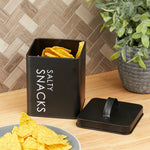 Load image into Gallery viewer, Home Basics Salty Snacks Tin Canister $3.00 EACH, CASE PACK OF 12

