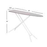 Load image into Gallery viewer, Seymour Home Products Adjustable Height, 4-Leg Ironing Board with Perforated Top, Light Grey $30.00 EACH, CASE PACK OF 1
