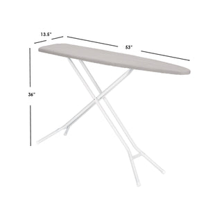 Seymour Home Products Adjustable Height, 4-Leg Ironing Board with Perforated Top, Light Grey $30.00 EACH, CASE PACK OF 1