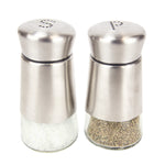 Load image into Gallery viewer, Home Basics Salt and Pepper Shakers, Silver - Silver
