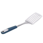 Load image into Gallery viewer, Michael Graves Design Comfortable Grip Stainless Steel Slotted Spatula, Indigo $4.00 EACH, CASE PACK OF 24
