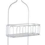 Load image into Gallery viewer, Home Basics Unity 2 Tier Shower Caddy with Bottom Hooks and Center Soap Dish Tray $15.00 EACH, CASE PACK OF 12
