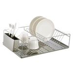 Load image into Gallery viewer, Home Basics Chrome Plated Steel Dish Rack with Tray $25.00 EACH, CASE PACK OF 6
