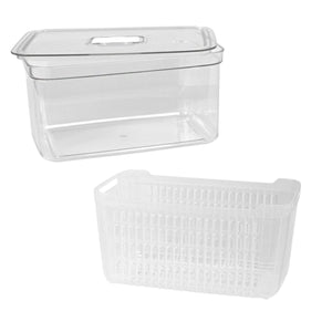 Home Basics Large Produce Saver with Removable Colander, Clear $8.00 EACH, CASE PACK OF 6