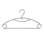 Load image into Gallery viewer, Home Basics Plastic Hanger, (Pack of 10), Silver $4.00 EACH, CASE PACK OF 12
