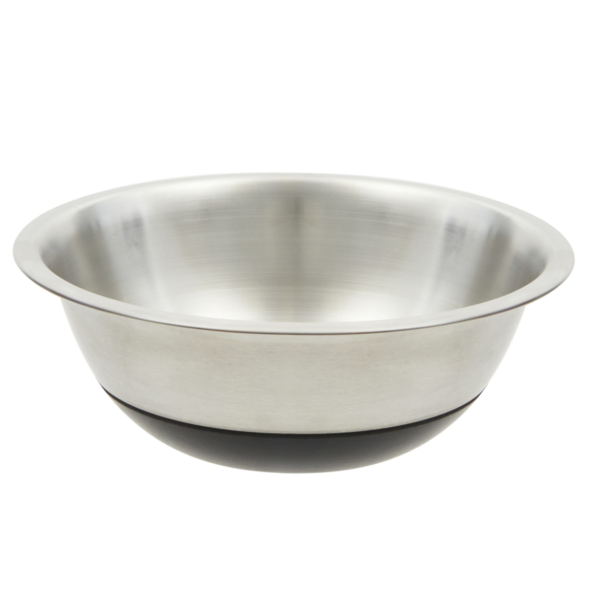 Home Basics Anti-Skid 2.5 Qt Stainless Steel Mixing Bowl $4.00 EACH, CASE PACK OF 12