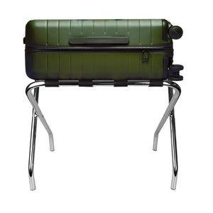 Home Basics Foldable Steel Luggage Rack, Chrome $25.00 EACH, CASE PACK OF 6