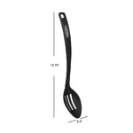 Load image into Gallery viewer, Home Basics Nylon Non-Stick Slotted Spoon, Black $1.00 EACH, CASE PACK OF 24
