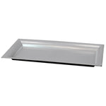 Load image into Gallery viewer, Home Basics Plastic Vanity Tray, Silver $4.00 EACH, CASE PACK OF 12
