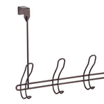 Load image into Gallery viewer, Home Basics Steel 5 Hook Over the Door Hanging Rack, Bronze $4.00 EACH, CASE PACK OF 12
