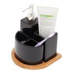 Load image into Gallery viewer, Home Basics Scandinavian 4 Piece Bath Accessory Set $10.00 EACH, CASE PACK OF 12
