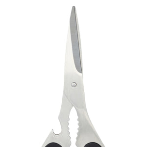 Home Basics Stainless Steel Kitchen Shears, Silver $2.50 EACH, CASE PACK OF 24