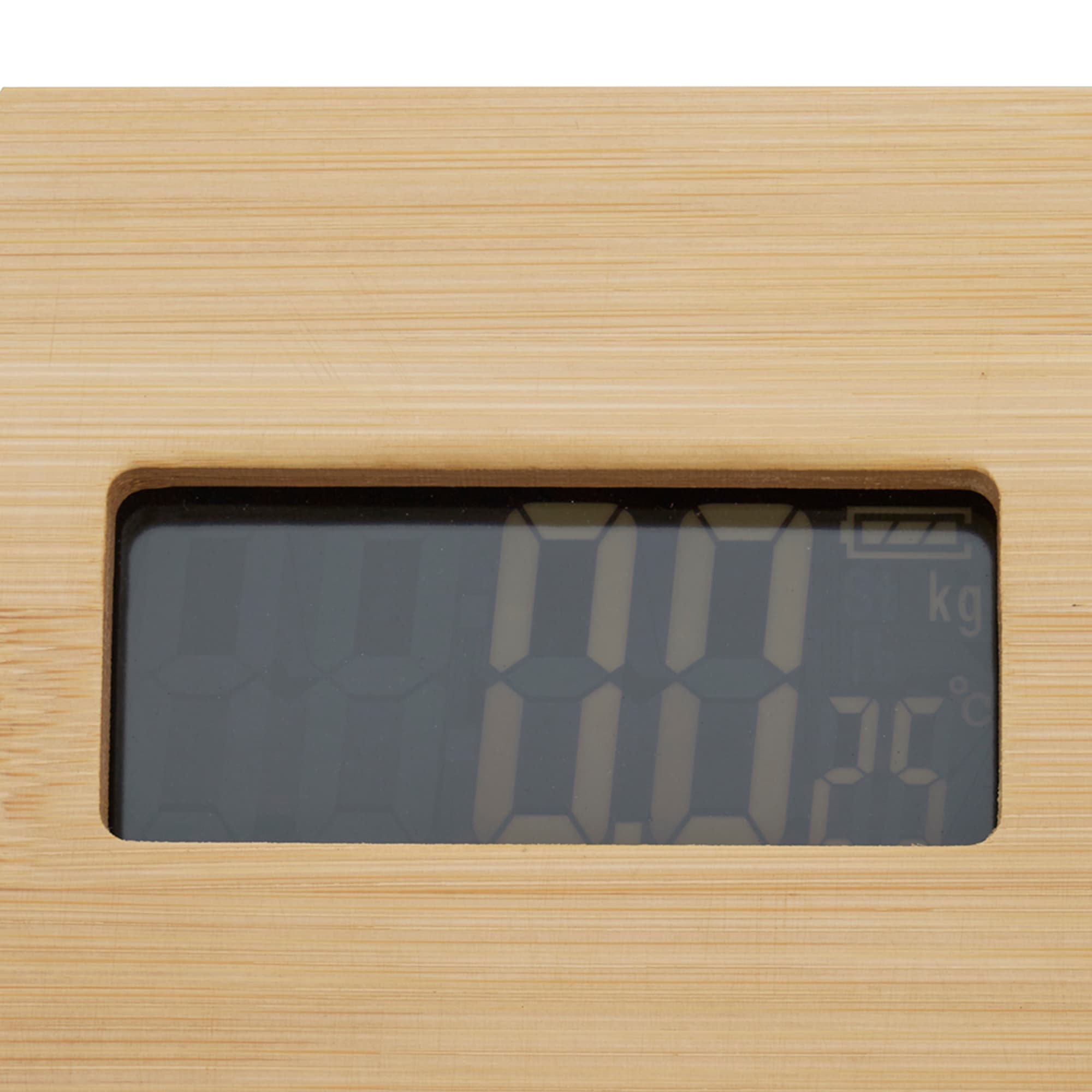 Home Basics Digital Bamboo Bathroom Scale $10 EACH, CASE PACK OF 6