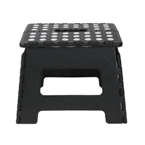 Home Basics Small Plastic Folding Stool with Non-Slip Dots $6.00 EACH, CASE PACK OF 12
