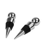 Load image into Gallery viewer, Home Basics Stainless Steel Stay Fresh Wine and Beverage Bottle Stoppers $3.00 EACH, CASE PACK OF 36
