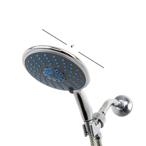 Home Basics Chrome Jumbo Shower Head Massager $12.00 EACH, CASE PACK OF 12