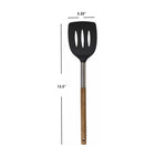 Load image into Gallery viewer, Home Basics Winchester Collection Scratch-Resistant Rubber Slotted Spatula, Natural $2.00 EACH, CASE PACK OF 24
