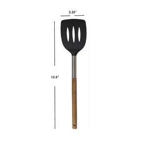 Home Basics Winchester Collection Scratch-Resistant Rubber Slotted Spatula, Natural $2.00 EACH, CASE PACK OF 24